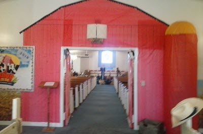 Barn entry from previous VBS.